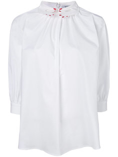 блузка с декорированным воротником Vivetta