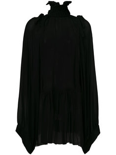 блузка с высокой горловиной  Ann Demeulemeester