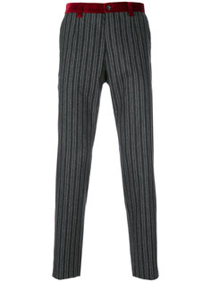 классические полосатые брюки Dolce &amp; Gabbana