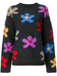 свитер с цветочным узором  Ports 1961