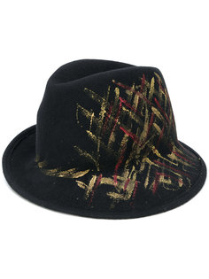 шляпа с принтом Le Chapeau