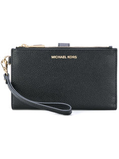 клатч с застежкой-защелкой Michael Michael Kors