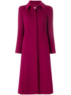 однобортное пальто на пуговицах Red Valentino