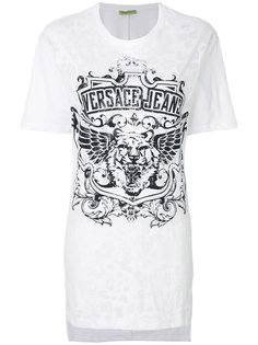 футболка с логотипом-тигром  Versace Jeans