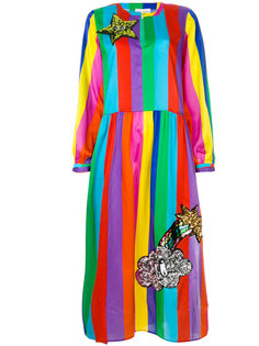 striped maxi dress Mira Mikati