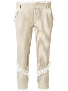 брюки с оборками  Dsquared2