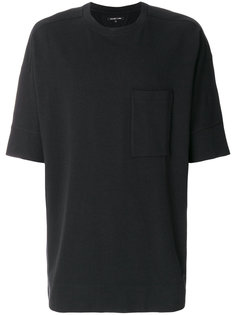 футболка с накладным карманом Helmut Lang