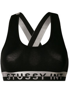 спортивный лиф с эластичной окантовкой  Stussy