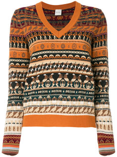 свитер с V-образным вырезом Paul Smith