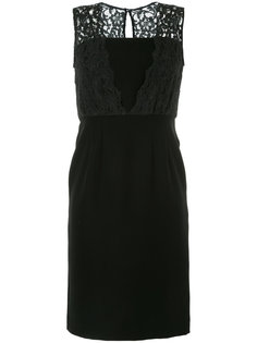 платье шифт с кружевной отделкой Estnation