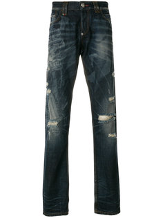 джинсы прямого кроя  Philipp Plein