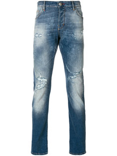 джинсы кроя слим  Philipp Plein