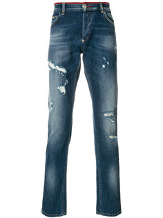 джинсы кроя слим Philipp Plein