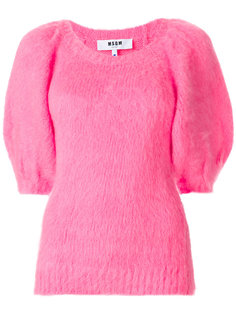 джемпер с короткими рукавами MSGM