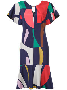 расклешенное платье с геометрическим принтом GINGER &amp; SMART