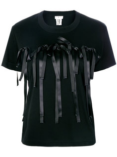 футболка с бантами  Comme Des Garçons Noir Kei Ninomiya