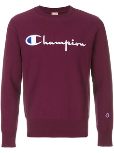 толстовка с вышитым логотипом Champion