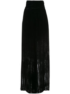 длинная юбка с завышенной талией Christian Siriano