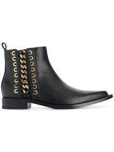ботинки со шнуровкой сбоку Alexander McQueen