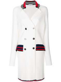 двубортное пальто строгого кроя Sonia Rykiel