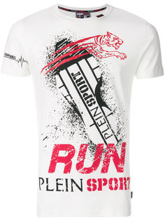 футболка с принтом Run Plein Sport