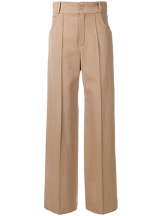 брюки с завышенной талией Chloé