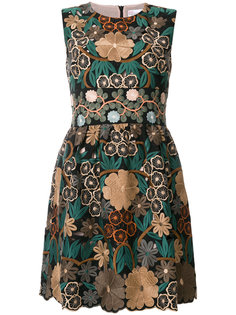 платье с цветочной вышивкой Red Valentino