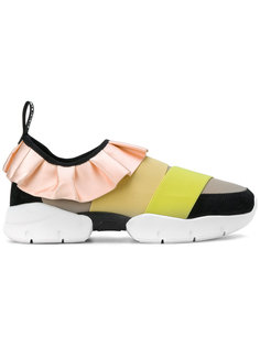 кроссовки с оборками Emilio Pucci
