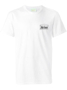 футболка с принтом Aries