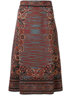 юбка А-образного силуэта с цветочным узором M Missoni