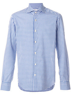 рубашка в клетку Kiton