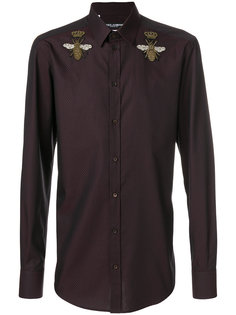 рубашка с аппликацией Dolce &amp; Gabbana