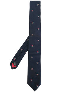 галстук с вышивкой Paul Smith