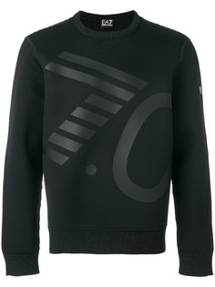 толстовка с логотипом Ea7 Emporio Armani