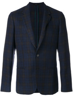 классический пиджак в клетку Paul Smith