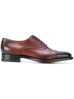 классические оксфорды  Santoni