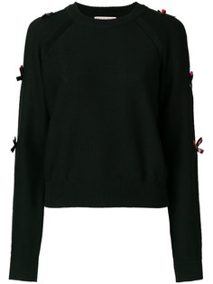 bow-embellished sweater Emilio Pucci