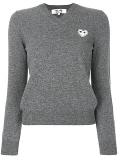 свитер с логотипом Comme Des Garçons