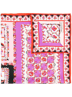 шарф с цветочным принтом Emilio Pucci