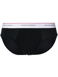 брифы с логотипом Dsquared2