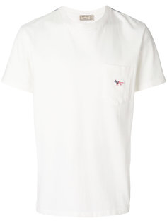 футболка с нагрудным карманом Maison Kitsuné