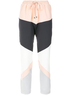 panelled straight trousers Olympiah