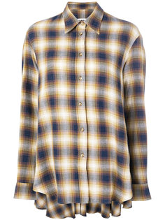 рубашка в клетку Mm6 Maison Margiela