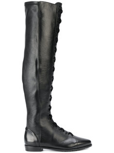 сапоги на шнуровке Stuart Weitzman