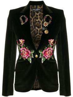 пиджак с вышивкой Dolce &amp; Gabbana