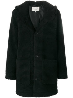 фактурное пальто с капюшоном  Carhartt