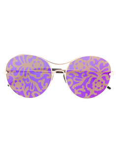 солнцезащитные очки с цветочными линзами Pomellato