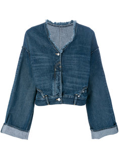 джинсовая куртка с широкими рукавами  Golden Goose Deluxe Brand