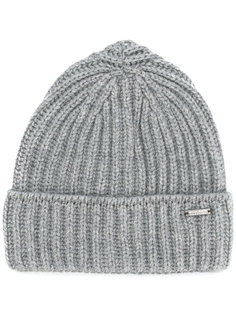 ребристая вязаная шапка Woolrich
