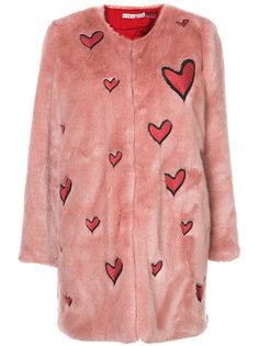 quilted heart coat Alice+Olivia